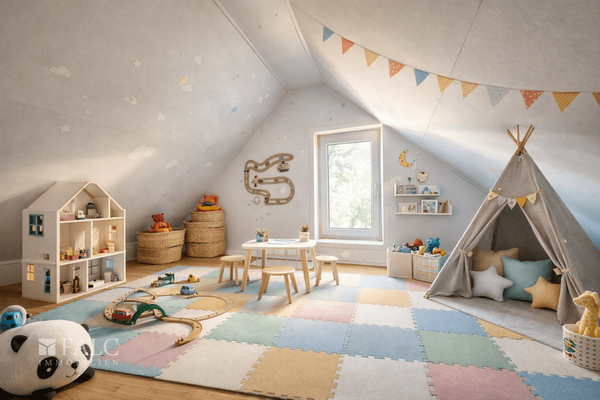 Dachboden im Nebengelass Bsp.