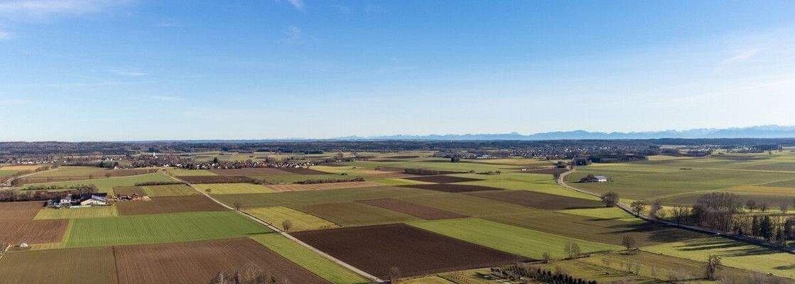 Blick Richtung Berge