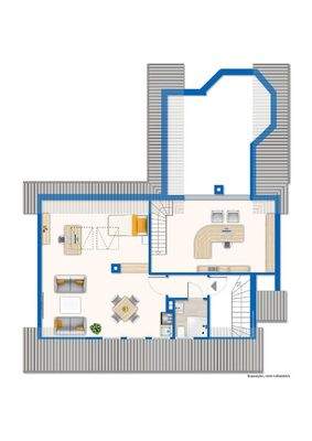 Grundriss Dachgeschos