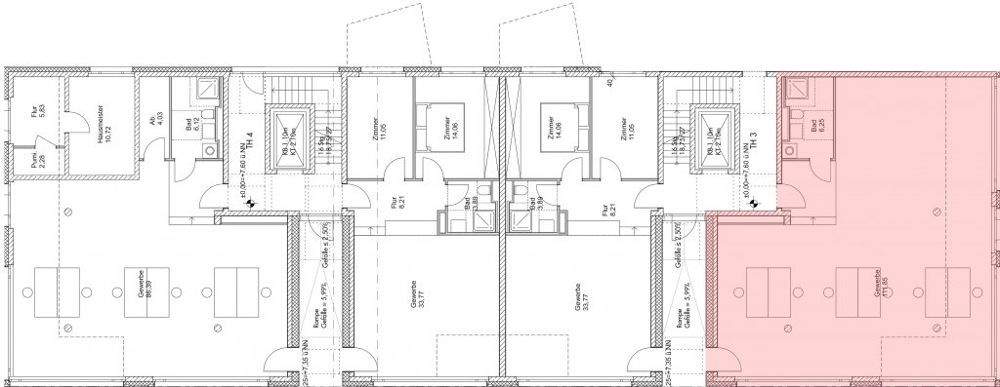 Grundriss Nutzeinheit 4