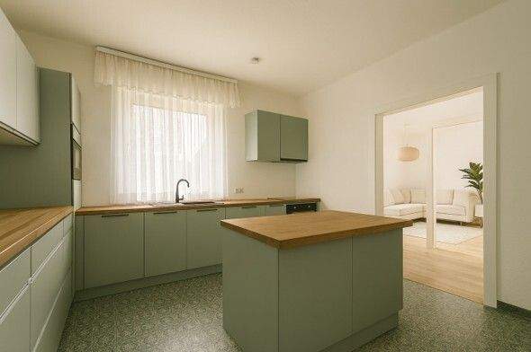 Visualisierung Küche offen