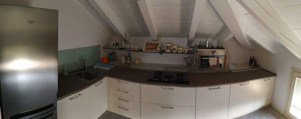 Penthouse in Gardone Riviera mit Blick auf den Gardasee