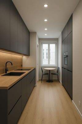 3D-Rendering Küchenbereich