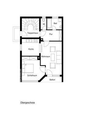 Grundriss Obergeschoß