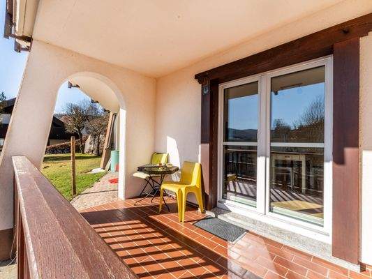 Terrasse Wohnung Untergeschoss