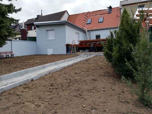 Hausnansicht von hinten