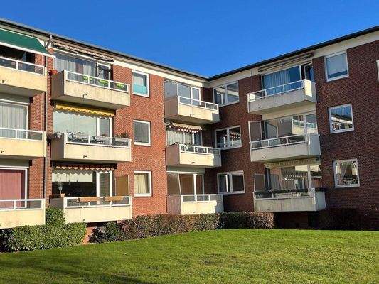 Geschützt und sonnig