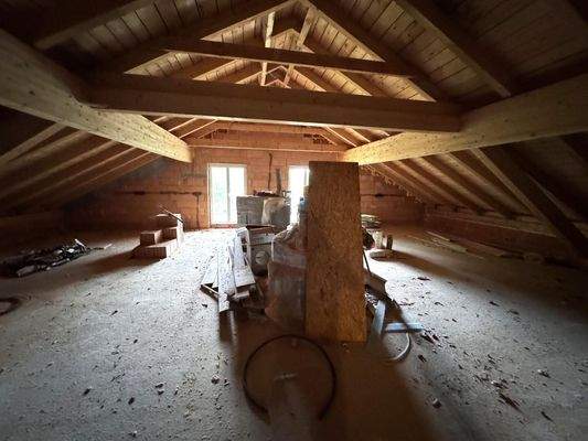 Dachgeschoss Büro (nicht ausgebaut)