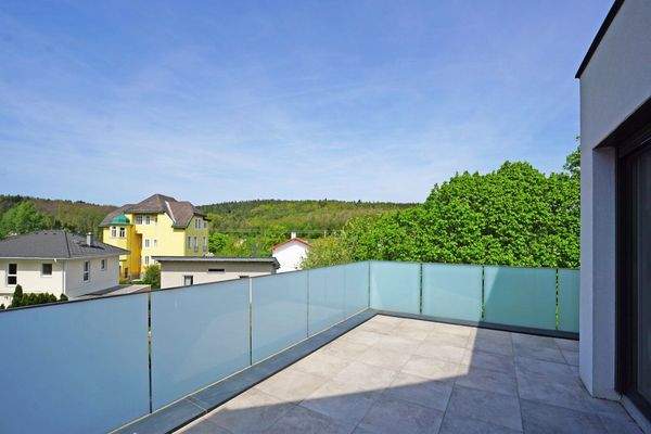 Dachterrasse und Ausblick