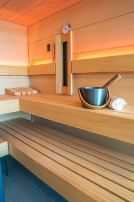 Sauna im Badezimmer