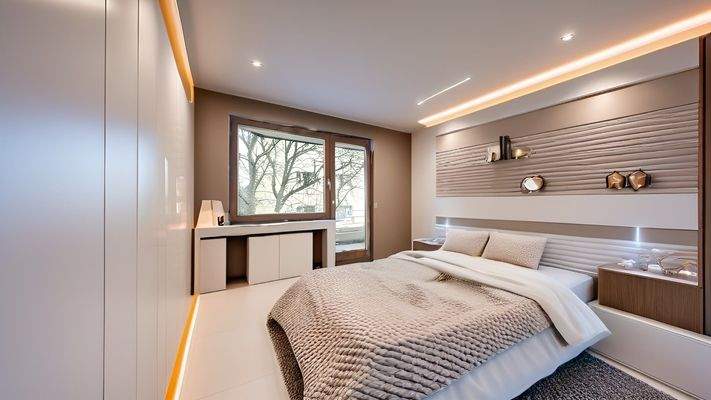 Schlafzimmer  (Einrichtungsbeispiel)