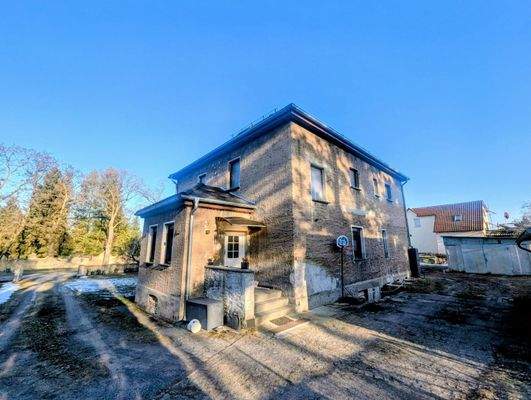 Ansicht des Wohnhauses (Rückseite)