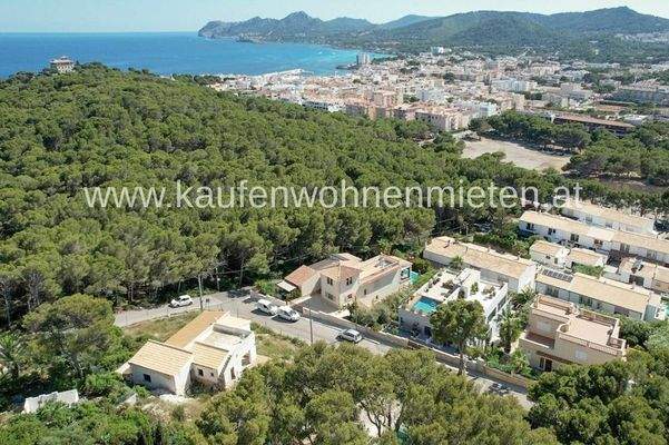 Villa Mallorca, Luftbild