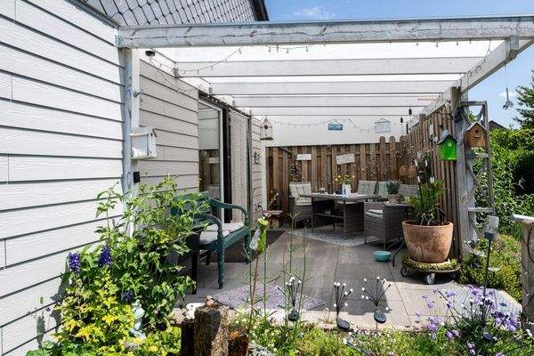 Überdachte Terrasse