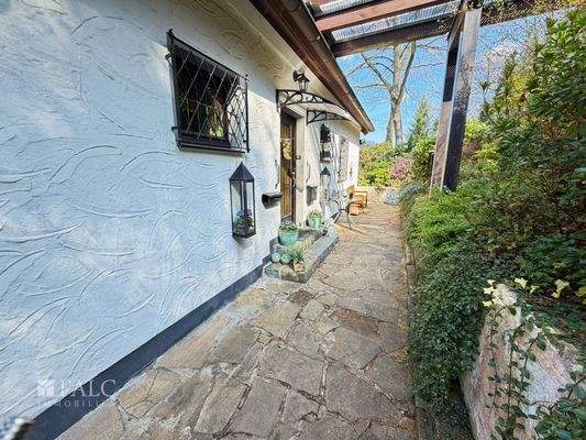 rückseitige Ansicht / Eingang