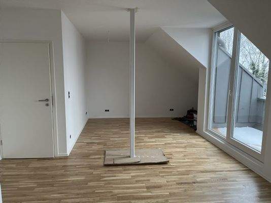 Blick ins Wohnzimmer