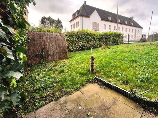 Terrasse der Wohnung 