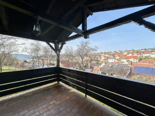 Aussicht Gartenhütte