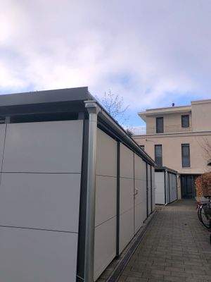 Fahrrad-und Mülltonneneinhausung