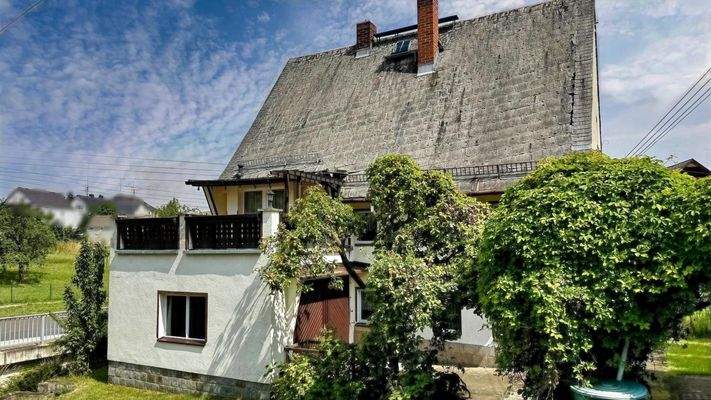 Außenansicht Wohnhaus