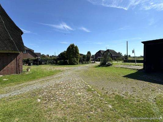 Hoffläche in Richtung Norderquerweg