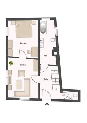 Grundriss Dachgeschoss