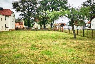 Blick zur Baufläche