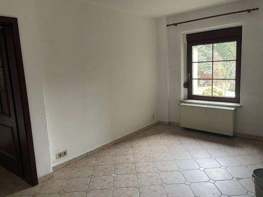 Küche mit Gartenblick