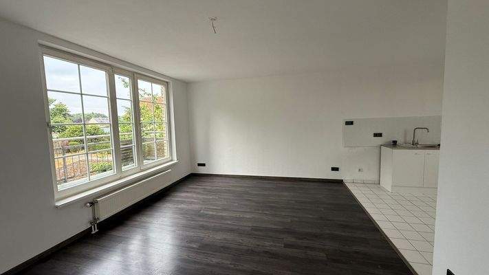 Offener Wohn- und Küchenbereich