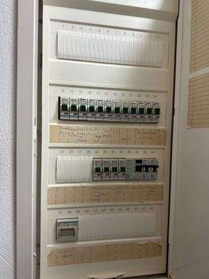 3.OGre Sicherungskasten m FI