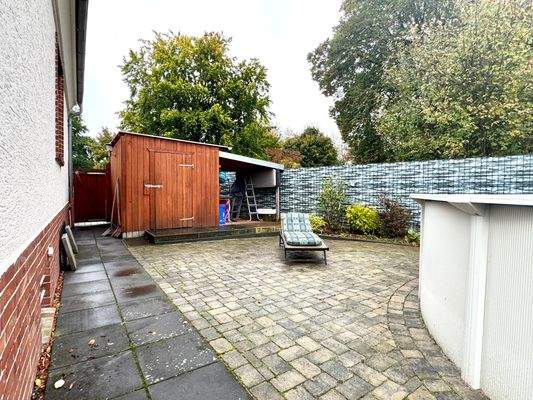 Schuppen für Gartengeräte