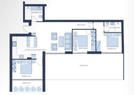 Projekt im Süden Kretas in Strandnähe mit Meerblick und Pool - Villa-Apartment Plakias