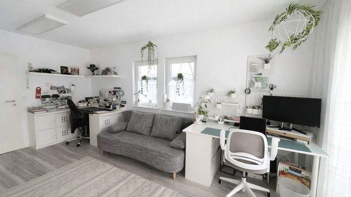 Homeoffice im Erdgeschoss