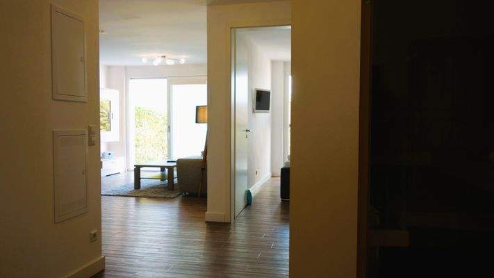 Blick in die Wohnung