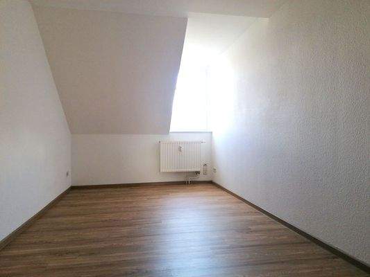 Schlafzimmer mit Laminat