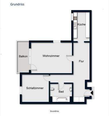 Grundriss Wohnung