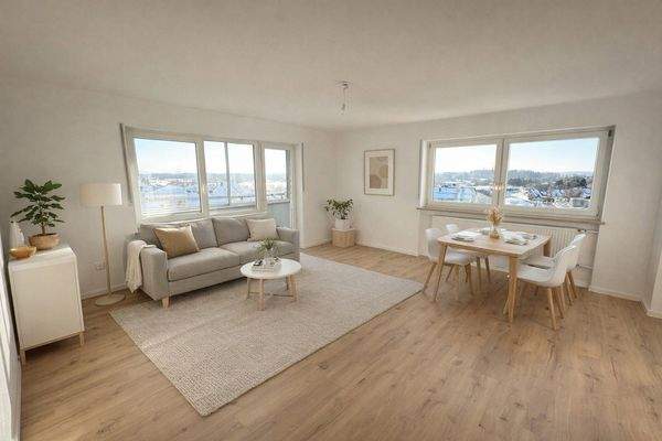 Wohnzimmer - virtuell 