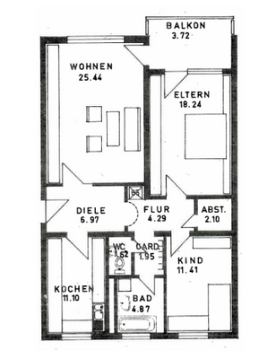 Grundriss Beim Heiligental 11