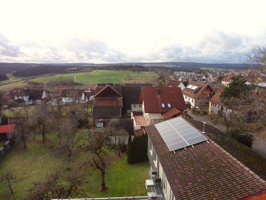 Aussicht nach Westen