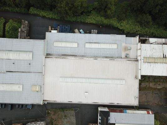 Dachansicht Halle 3+4