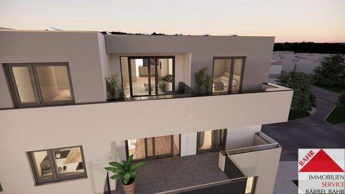 Projektierte Ansicht WE 17