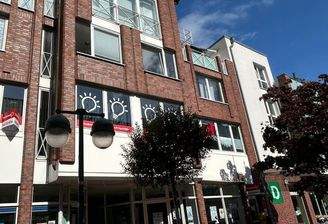 Rotes Backsteingebäude