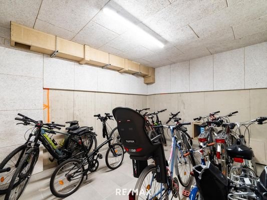 Fahrradabstellraum
