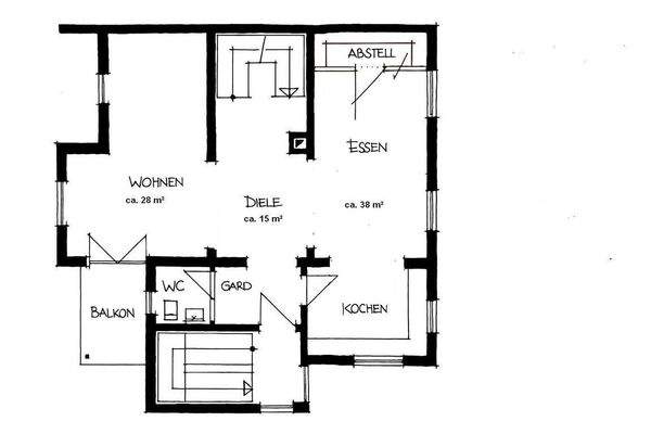 Obergeschoss, Wohnebene 