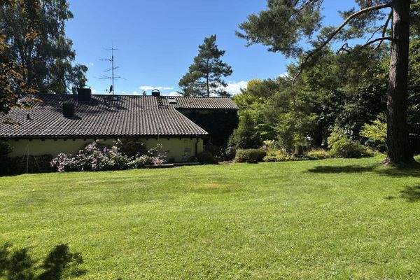 Garten hinter dem Haus