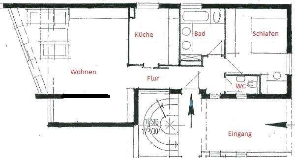 Beispiel Grundriss EG rechts