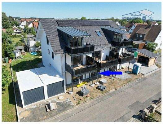 2-Zimmer-Neubau-Wohnung im EG