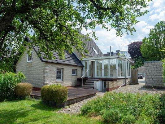 rückwärtige Ansicht des Hauses