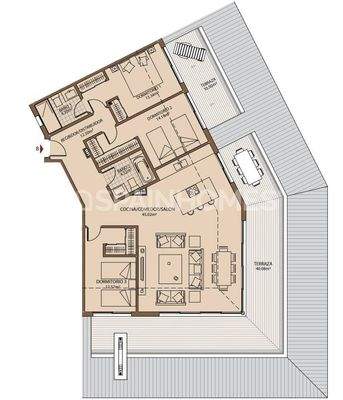 Sea View Real Estate with Terraces in a Popular area of Fuengirola
