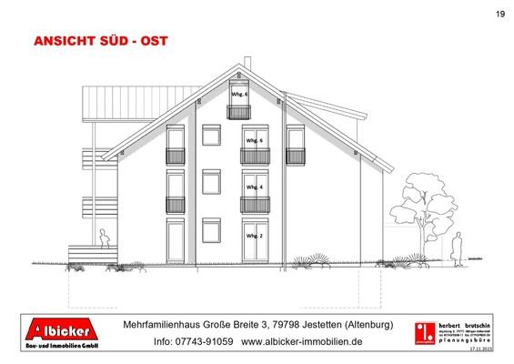 Seitenansicht Süd-Ost